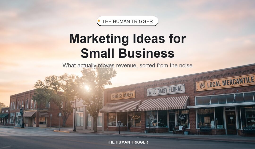 Marketing Ideas for Small Business That Actually Work